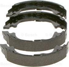 BOSCH 0 986 487 750 - Комплект спирачна челюст, ръчна спирачка vvparts.bg