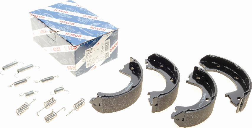 BOSCH 0 986 487 751 - Комплект спирачна челюст, ръчна спирачка vvparts.bg