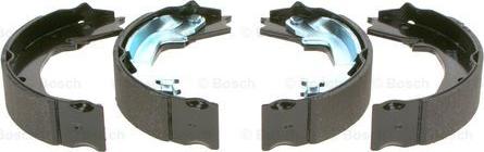 BOSCH 0 986 487 711 - Комплект спирачна челюст, ръчна спирачка vvparts.bg