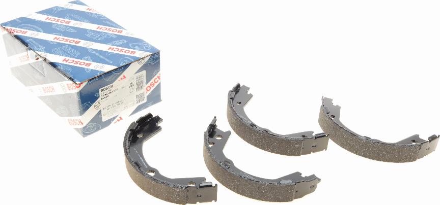 BOSCH 0 986 487 770 - Комплект спирачна челюст, ръчна спирачка vvparts.bg