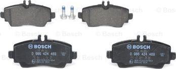 BOSCH 0 986 424 469 - Комплект спирачно феродо, дискови спирачки vvparts.bg