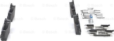 BOSCH 0 986 424 469 - Комплект спирачно феродо, дискови спирачки vvparts.bg