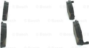 BOSCH 0 986 424 474 - Комплект спирачно феродо, дискови спирачки vvparts.bg