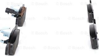 BOSCH 0 986 424 593 - Комплект спирачно феродо, дискови спирачки vvparts.bg