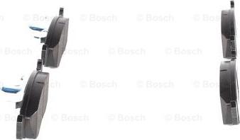 BOSCH 0 986 424 554 - Комплект спирачно феродо, дискови спирачки vvparts.bg