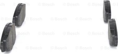 BOSCH 0 986 424 512 - Комплект спирачно феродо, дискови спирачки vvparts.bg