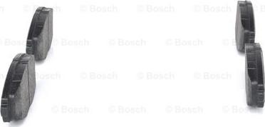 BOSCH 0 986 424 512 - Комплект спирачно феродо, дискови спирачки vvparts.bg