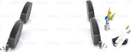 BOSCH 0 986 424 581 - Комплект спирачно феродо, дискови спирачки vvparts.bg