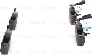 BOSCH 0 986 424 576 - Комплект спирачно феродо, дискови спирачки vvparts.bg