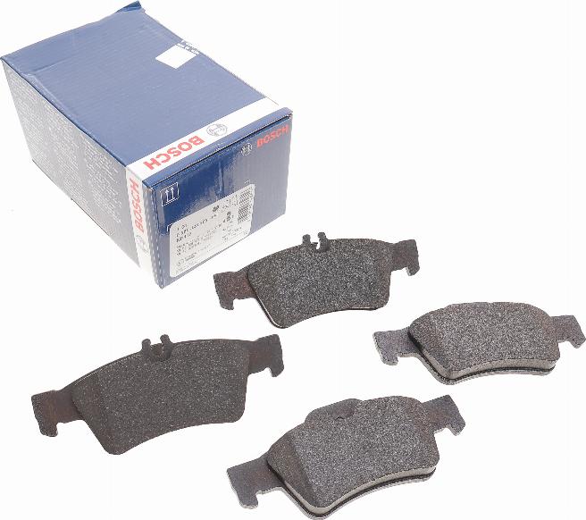 BOSCH 0 986 424 699 - Комплект спирачно феродо, дискови спирачки vvparts.bg