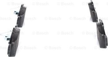 BOSCH 0 986 424 699 - Комплект спирачно феродо, дискови спирачки vvparts.bg