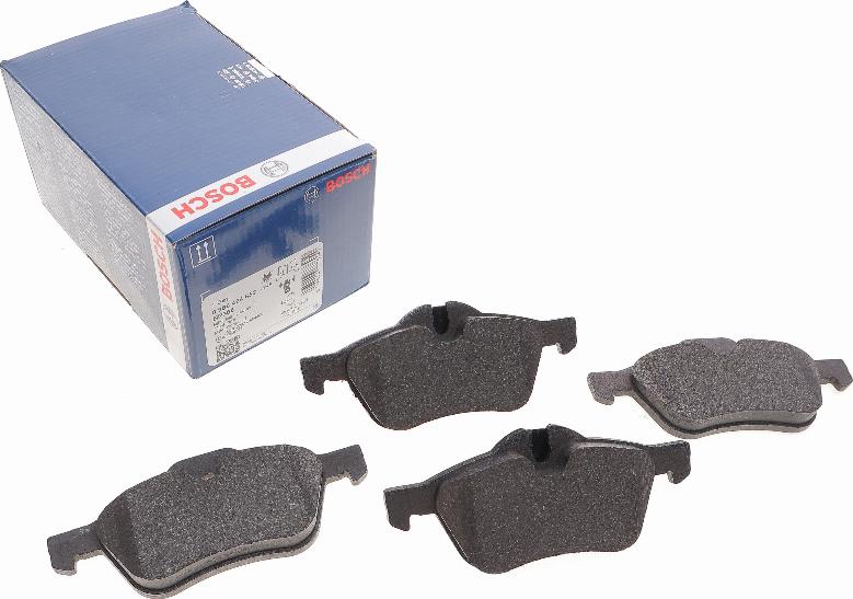 BOSCH 0 986 424 652 - Комплект спирачно феродо, дискови спирачки vvparts.bg