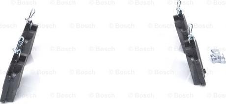 BOSCH 0 986 424 661 - Комплект спирачно феродо, дискови спирачки vvparts.bg