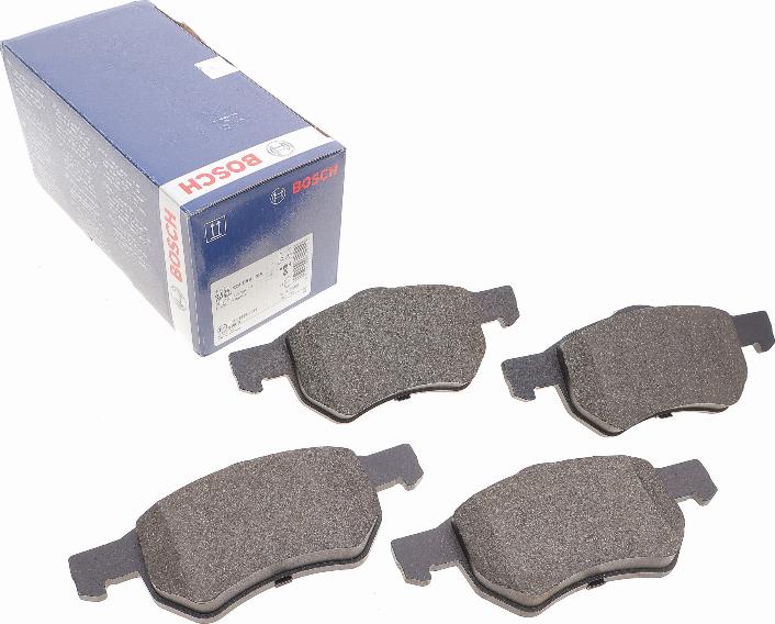 BOSCH 0 986 424 668 - Комплект спирачно феродо, дискови спирачки vvparts.bg