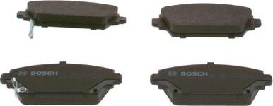 BOSCH 0 986 424 663 - Комплект спирачно феродо, дискови спирачки vvparts.bg