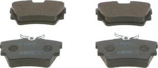 BOSCH 0 986 424 603 - Комплект спирачно феродо, дискови спирачки vvparts.bg