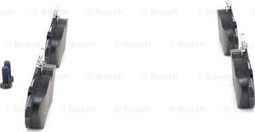 BOSCH 0 986 424 635 - Комплект спирачно феродо, дискови спирачки vvparts.bg
