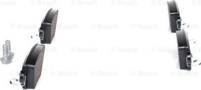 BOSCH 0 986 424 671 - Комплект спирачно феродо, дискови спирачки vvparts.bg