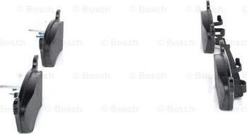 BOSCH 0 986 424 816 - Комплект спирачно феродо, дискови спирачки vvparts.bg