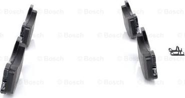 BOSCH 0 986 424 823 - Комплект спирачно феродо, дискови спирачки vvparts.bg