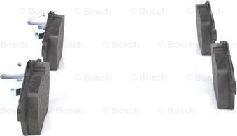 BOSCH 0 986 424 360 - Комплект спирачно феродо, дискови спирачки vvparts.bg