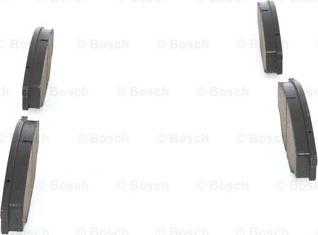 BOSCH 0 986 424 382 - Комплект спирачно феродо, дискови спирачки vvparts.bg