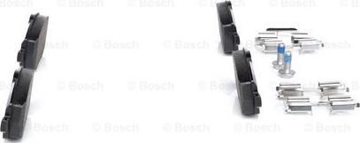 BOSCH 0 986 424 792 - Комплект спирачно феродо, дискови спирачки vvparts.bg