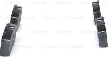 BOSCH 0 986 424 750 - Комплект спирачно феродо, дискови спирачки vvparts.bg