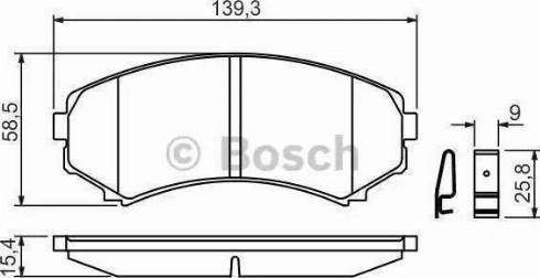 Ashika 50-05-509P - Комплект спирачно феродо, дискови спирачки vvparts.bg