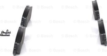 BOSCH 0 986 424 716 - Комплект спирачно феродо, дискови спирачки vvparts.bg