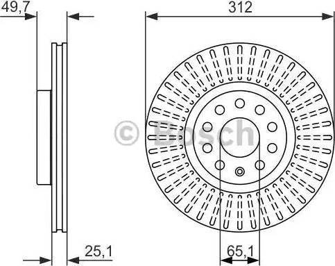 RIDER RD.3325.DF4464 - Спирачен диск vvparts.bg