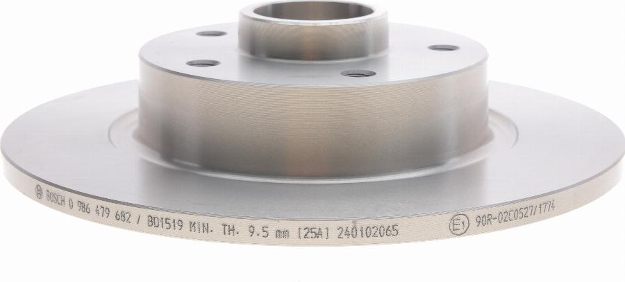 BOSCH 0 986 479 682 - Спирачен диск vvparts.bg