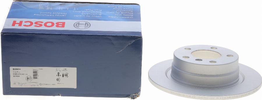 BOSCH 0 986 479 043 - Спирачен диск vvparts.bg