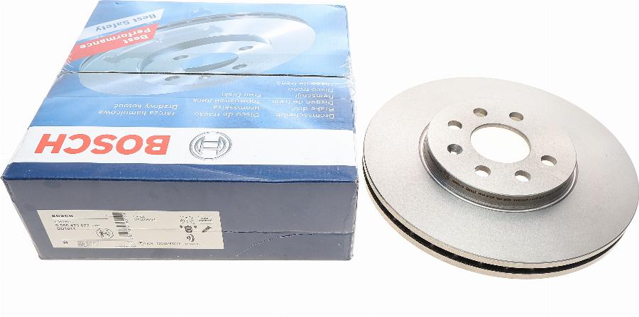 BOSCH 0 986 479 077 - Спирачен диск vvparts.bg