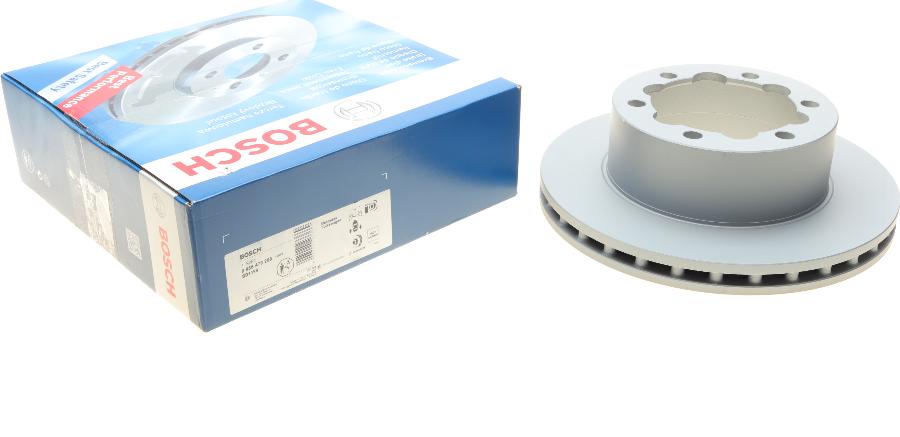 BOSCH 0 986 479 296 - Спирачен диск vvparts.bg