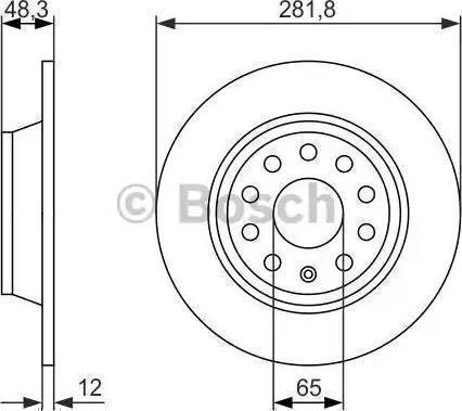 Lemförder 30856 01 - Спирачен диск vvparts.bg