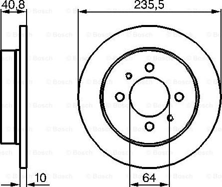 Triscan 8120 42124 - Спирачен диск vvparts.bg
