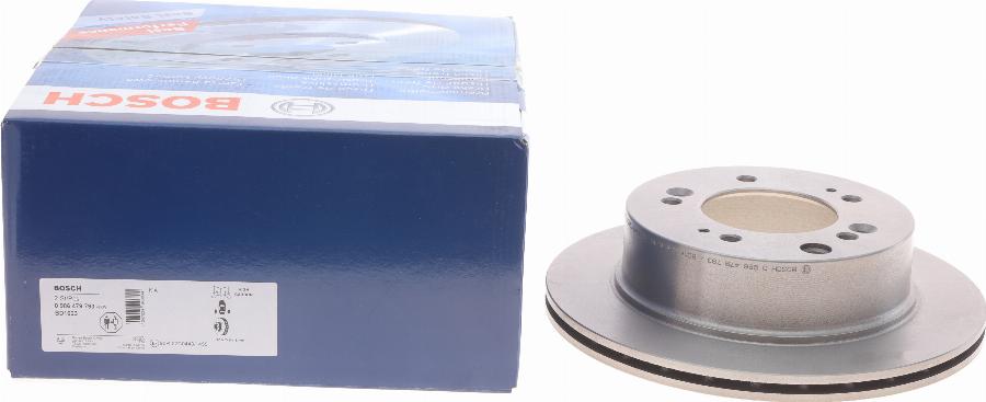 BOSCH 0 986 479 793 - Спирачен диск vvparts.bg