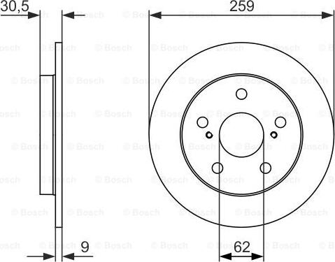 Ferodo DDF1788 - Спирачен диск vvparts.bg