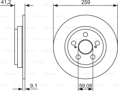 Triscan 1727 20133 - Спирачен диск vvparts.bg