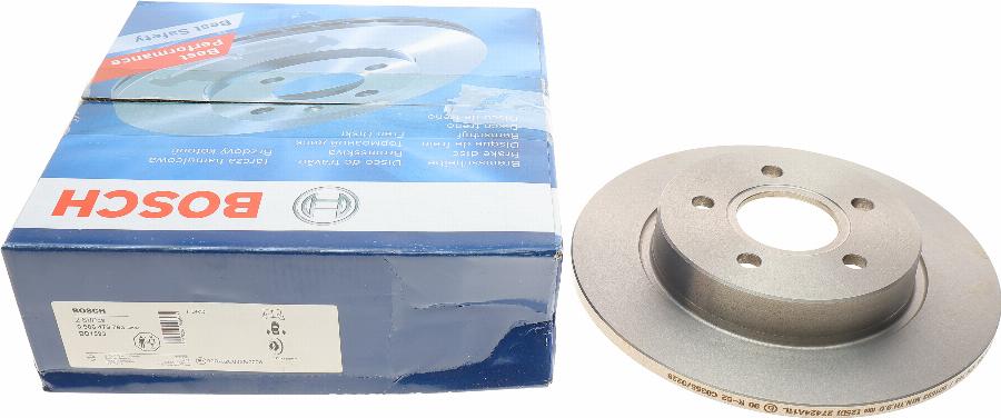 BOSCH 0 986 479 763 - Спирачен диск vvparts.bg