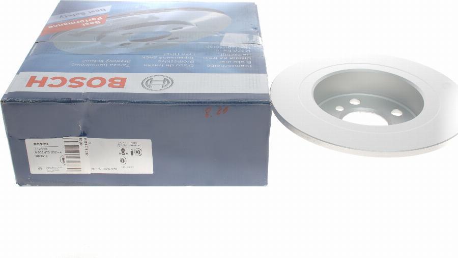 BOSCH 0 986 479 C92 - Спирачен диск vvparts.bg