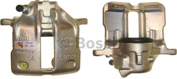 BOSCH 0 986 474 687 - Спирачен апарат vvparts.bg