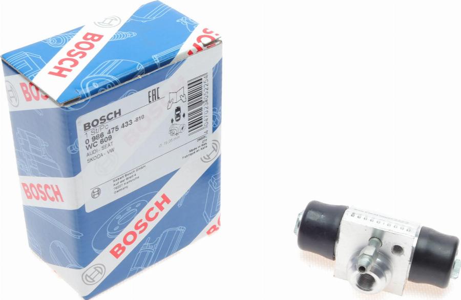 BOSCH 0 986 475 433 - Спирачно цилиндърче на колелото vvparts.bg