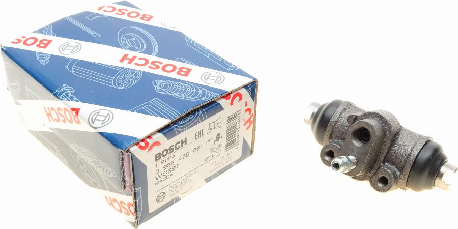 BOSCH 0 986 475 661 - Спирачно цилиндърче на колелото vvparts.bg