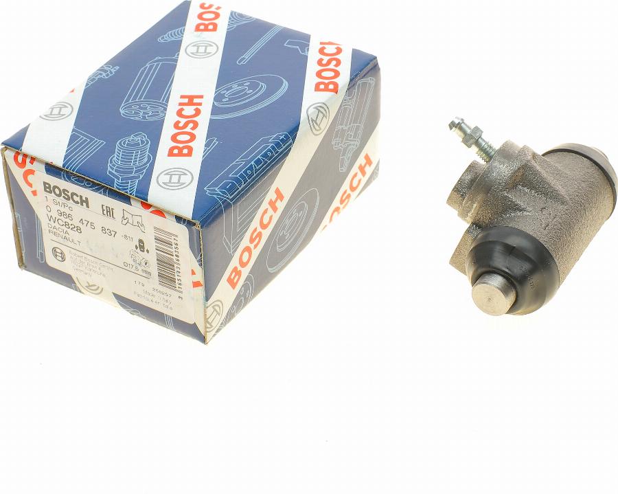 BOSCH 0 986 475 837 - Спирачно цилиндърче на колелото vvparts.bg