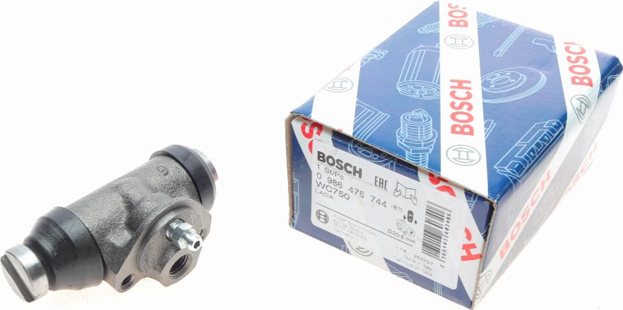 BOSCH 0 986 475 744 - Спирачно цилиндърче на колелото vvparts.bg