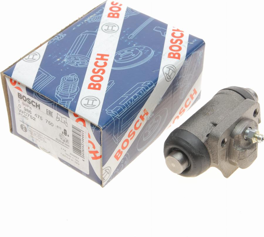 BOSCH 0 986 475 750 - Спирачно цилиндърче на колелото vvparts.bg