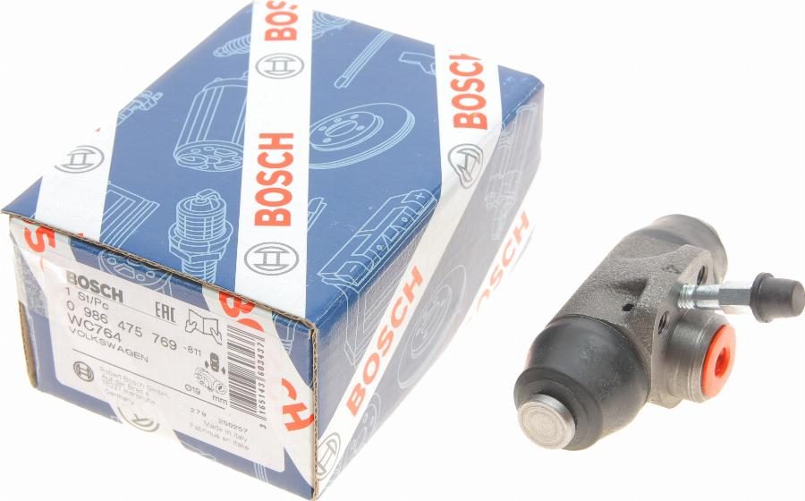 BOSCH 0 986 475 769 - Спирачно цилиндърче на колелото vvparts.bg