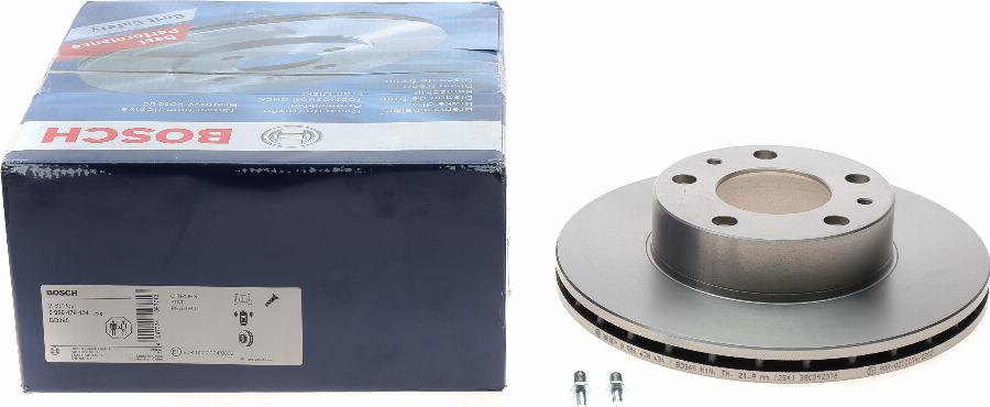 BOSCH 0 986 478 434 - Спирачен диск vvparts.bg